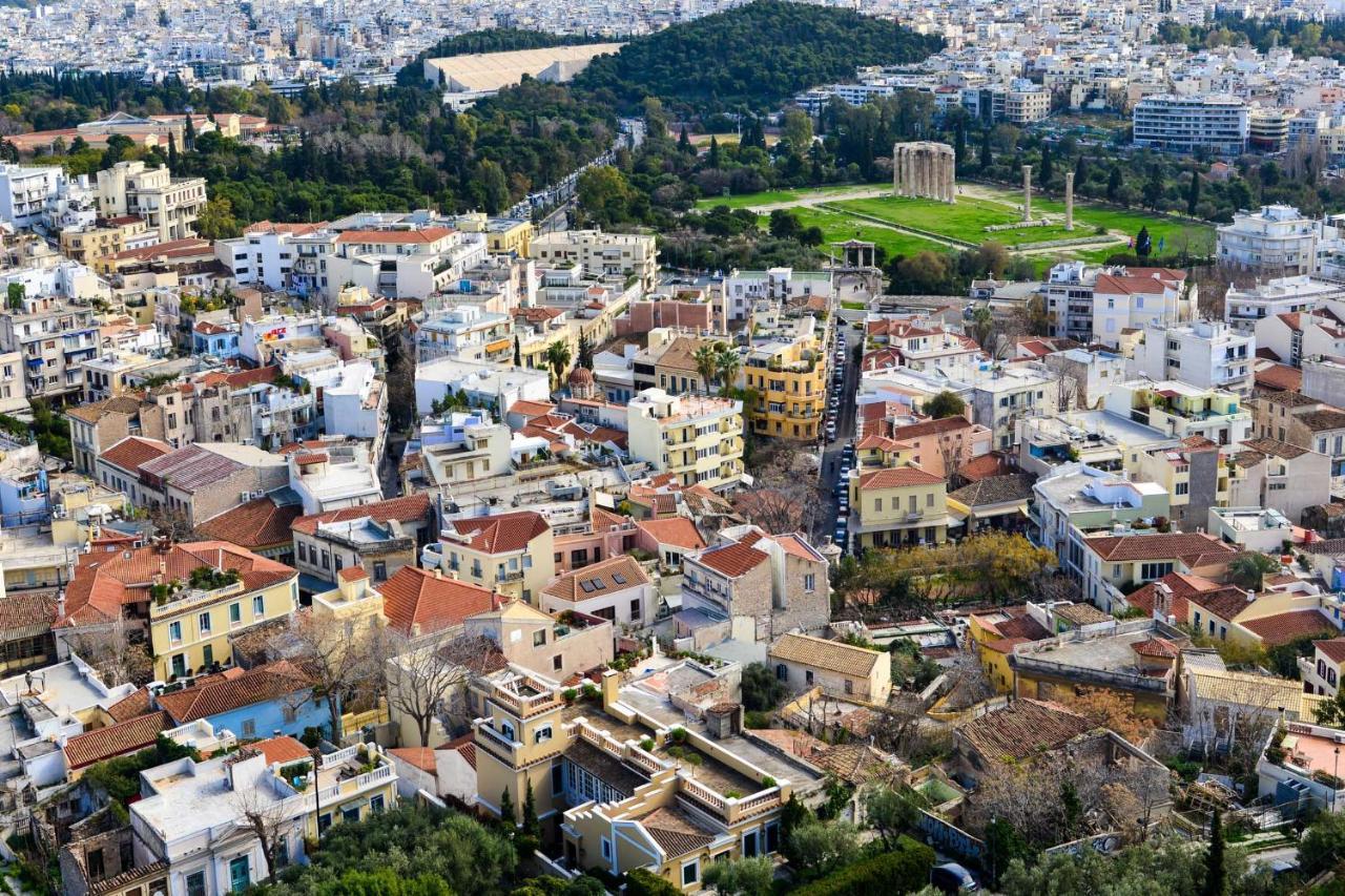 Athens Cozy Studio 4 Min Walk To The Acropolis Hil Apartment Exterior foto